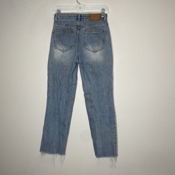 Frank And Oak Women’s Straight Leg Light Wash Jeans Size 25 - Picture 5 of 8